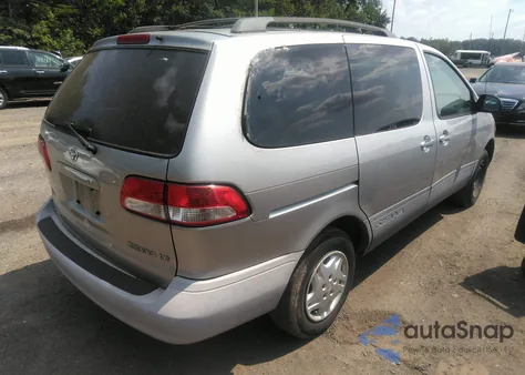 2001 Toyota Sienna Le from USA, damaged, VIN 4T3ZF13C31U341147